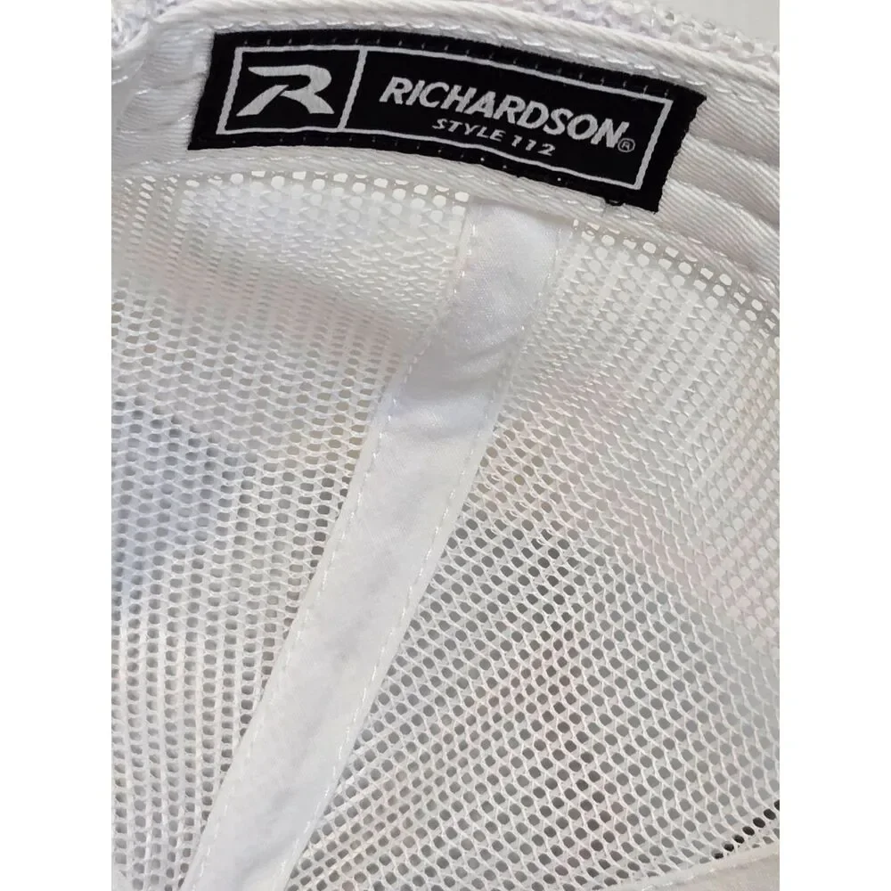 H. Carr Trucker Snapback Hat | Richardson Style 112 | Royal Blue White